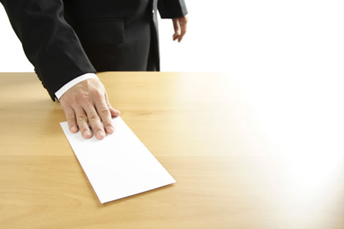 ★ 律师声明书—员工离职通知