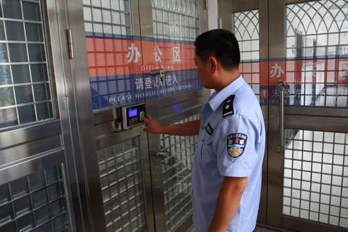 聊城市东昌府区公安局三中队K-PASS门禁一卡通控制系统于近日完成验收